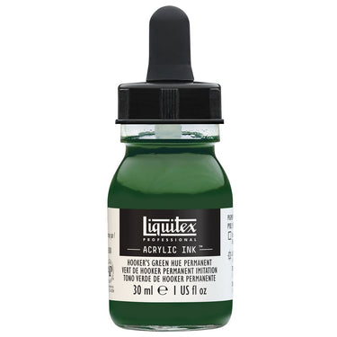 LQX ACRYLIC INK 30ML HOOKER'S GREEN HUE PERMANENT 887452047643