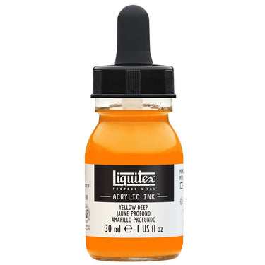 LQX ACRYLIC INK 30ML YELLOW DEEP 887452047735