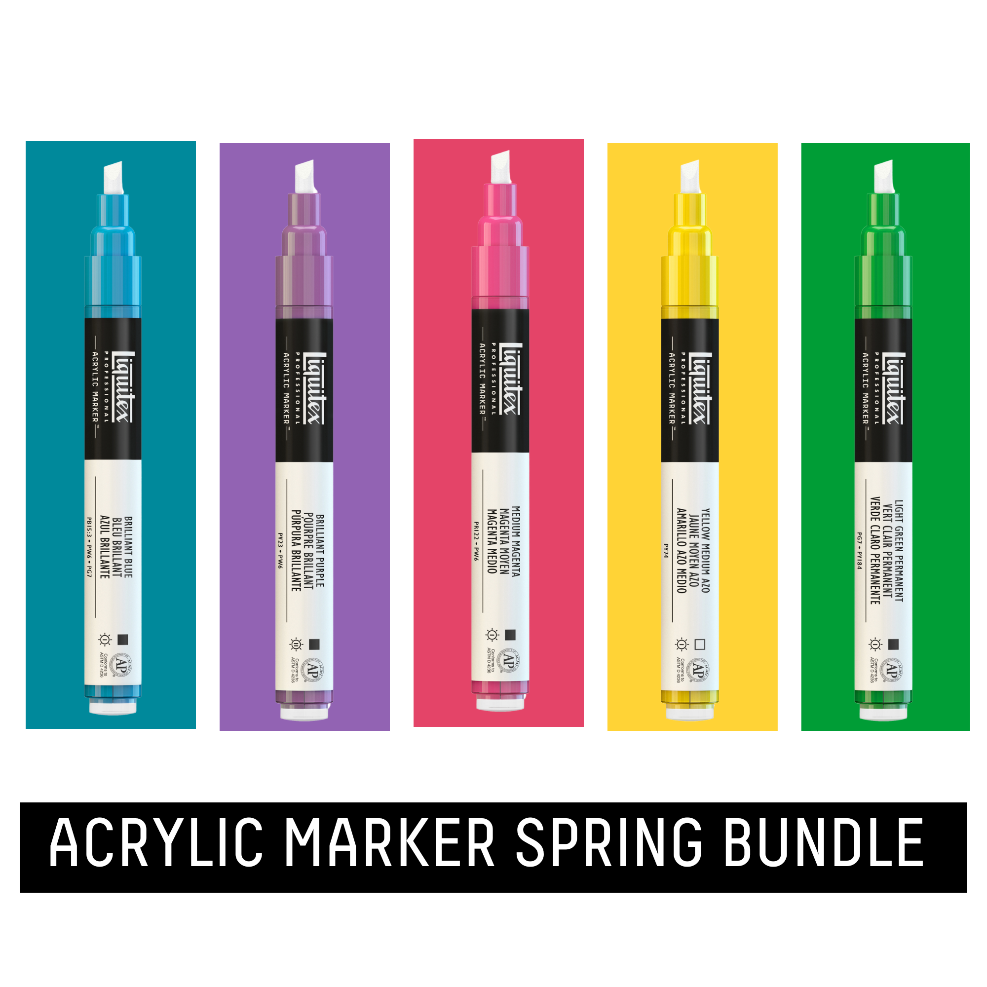 Acrylic Marker Spring Bundle – Liquitex EU