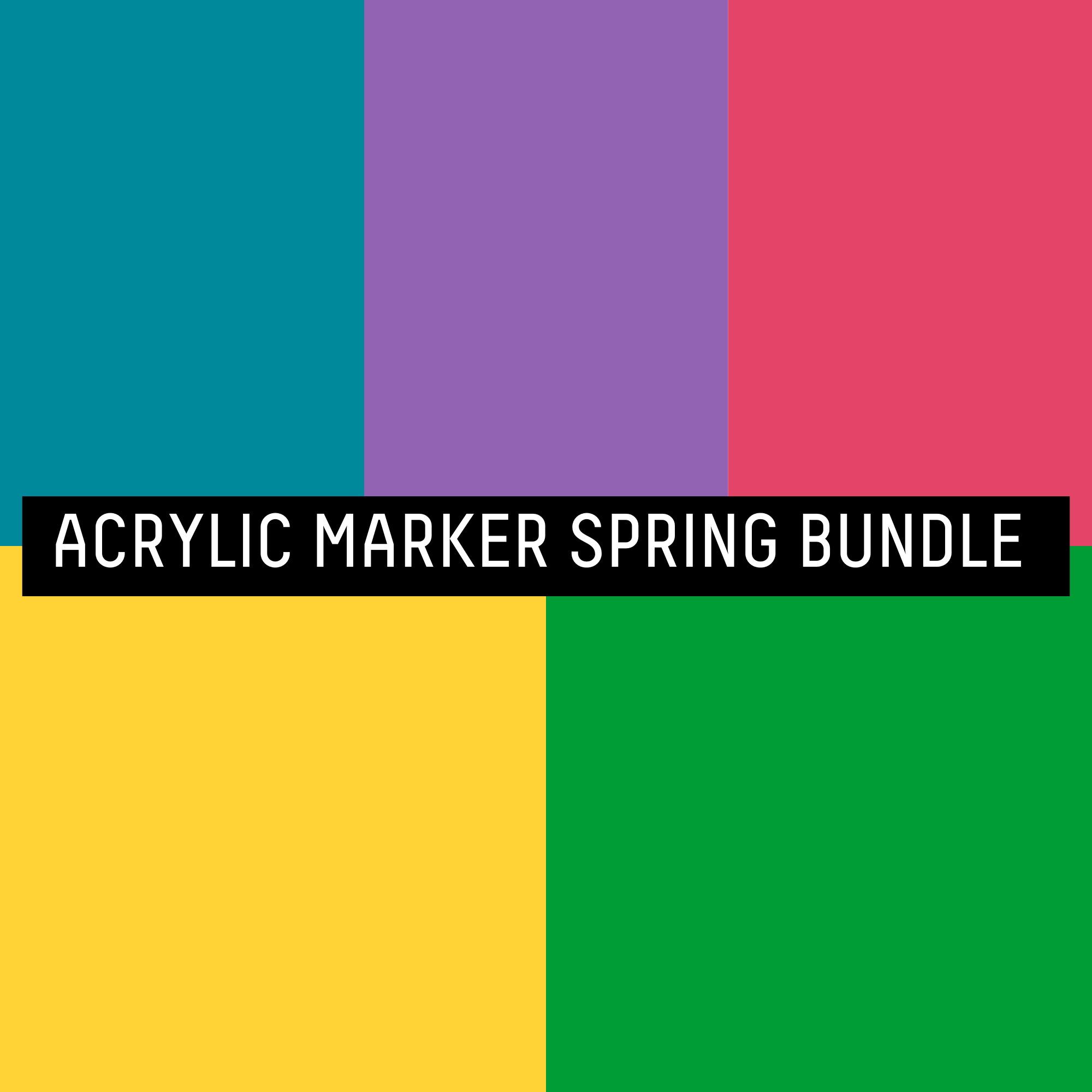 Acrylic Marker Spring Bundle – Liquitex EU